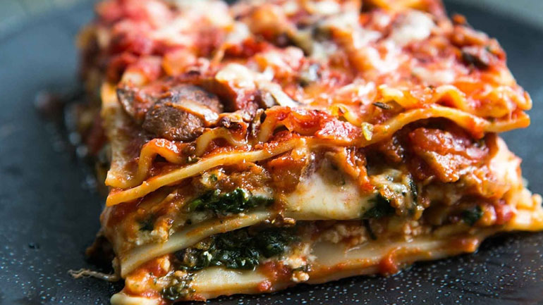 Vegetarian λαζάνια για ατελείωτη απόλαυση