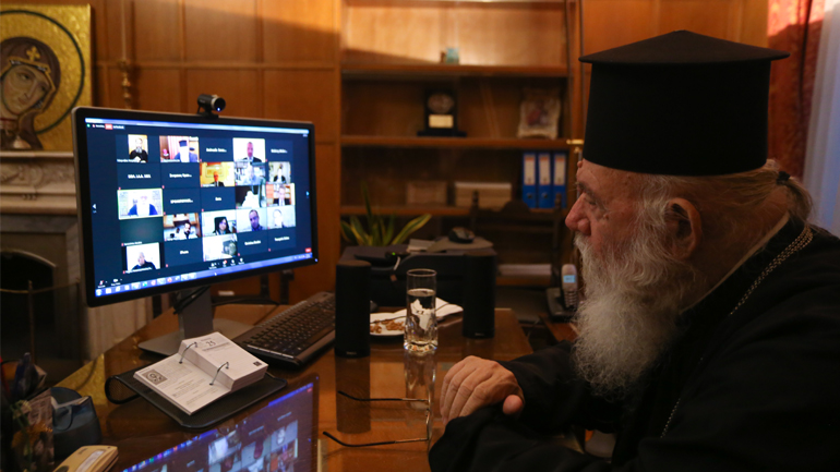 Ο Αρχιεπίσκοπος Ιερώνυμος στην ημερίδα «Νεότερες εξελίξεις στην έρευνα για την Ελληνική Επανάσταση του 1821»