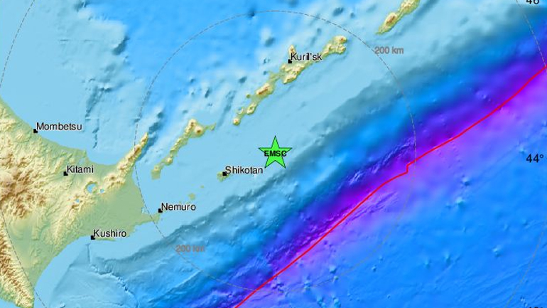 Σεισμός 5,9R στις Κουρίλες Νήσους