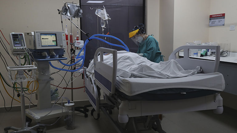 Ουκρανία: Αριθμός ρεκόρ εισαγωγών ασθενών με κορωνοϊό στο νοσοκομείο το περασμένο 24ωρο