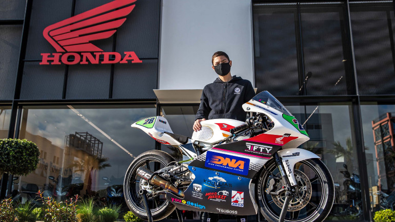 Η Honda στο πλευρό ενός ταλαντούχου αναβάτη