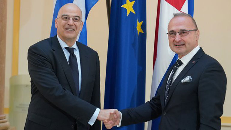 Τη συμπαράστασή του για τον σεισμό στη Θεσσαλία εξέφρασε ο ΥΠΕΞ της Κροατίας στον Ν. Δένδια