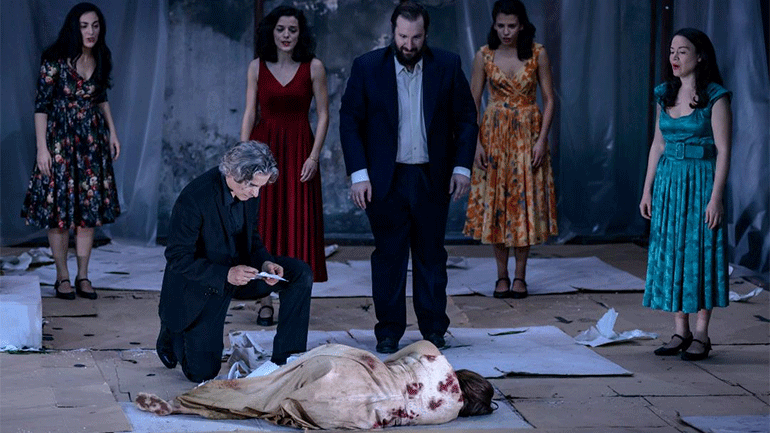 «Οι ελεύθεροι πολιορκημένοι» του Διονύσιου Σολωμού σε live streaming από το Εθνικό Θέατρο