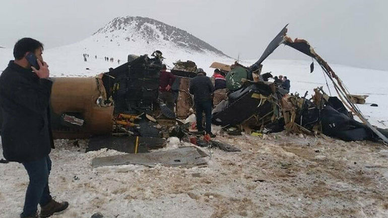 Νεκρός ο Αντιστράτηγος Οσμάν Ερμπάς στη συντριβή ελικοπτέρου στην Τουρκία