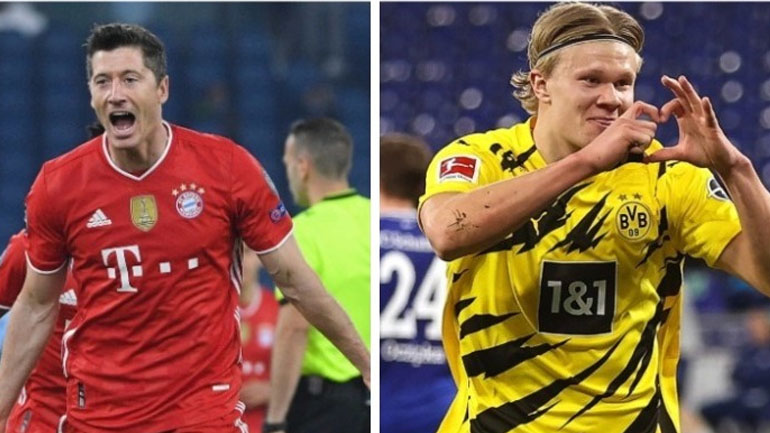 Λεβαντόφσκι Vs Χάαλαντ, η σύγκριση ενόψει Klassiker