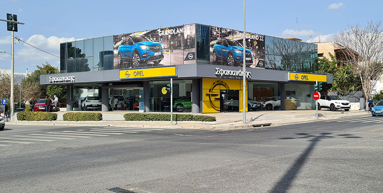 Το Opel Mokka που είδαμε βρίσκεται στην αντιπροσωπεία της Opel - Σφακιανάκης στο Μαρούσι