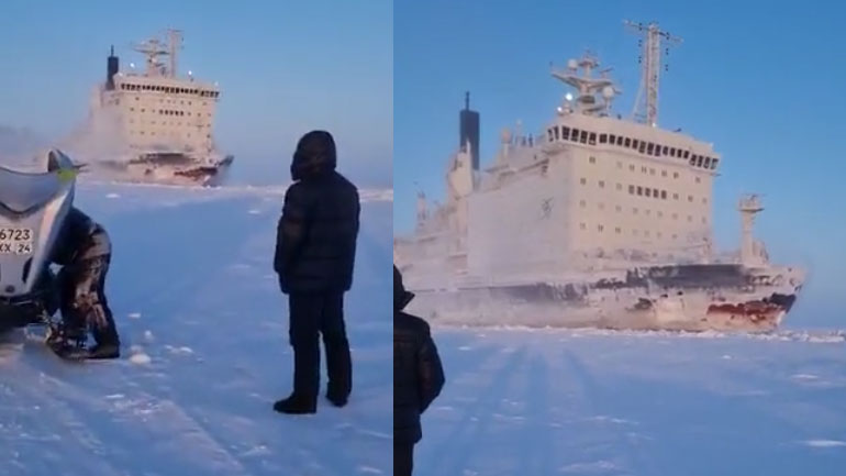 Όταν περνάει ένα παγοθραυστικό Όταν περνάει ένα παγοθραυστικό