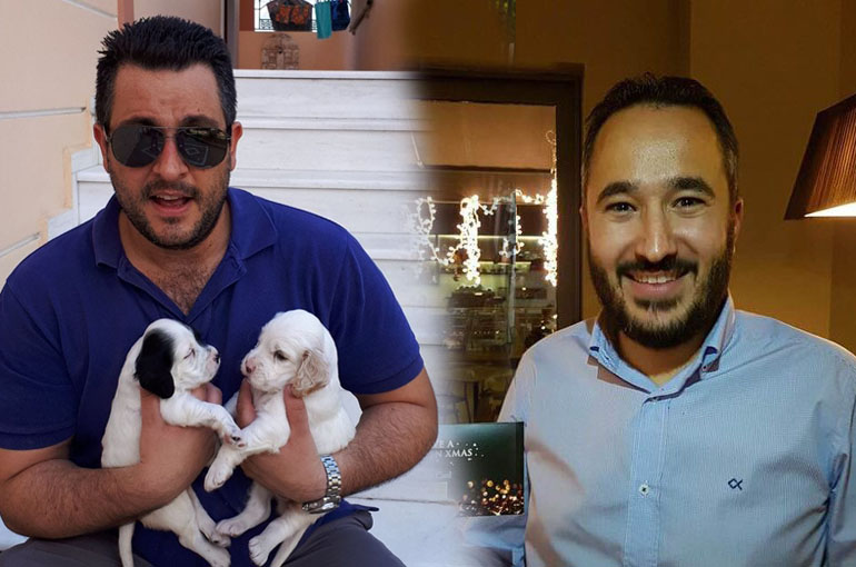 Κώστας Φούζας (αριστερά) και Σπύρος Χώτος