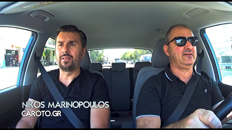 Γιάννης Σκουφής (δεξιά) και Νίκος Μαρινόπουλος