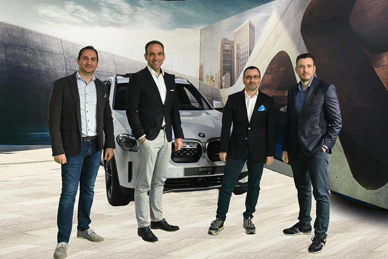 Από αριστερά: Νικος Καψής, Andreas Sieben, Αντώνης Αδάναλης και Κώστας Διαμαντής