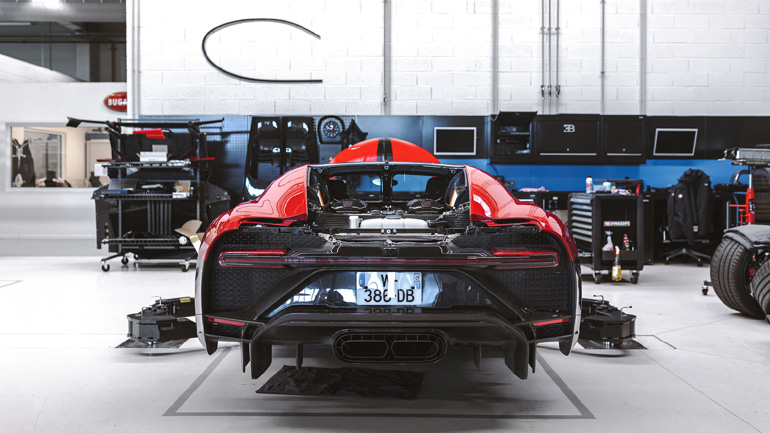 Η Bugatti δεν ανέφερε πόσο κοστίζει το «Passeport Tranquillité». 