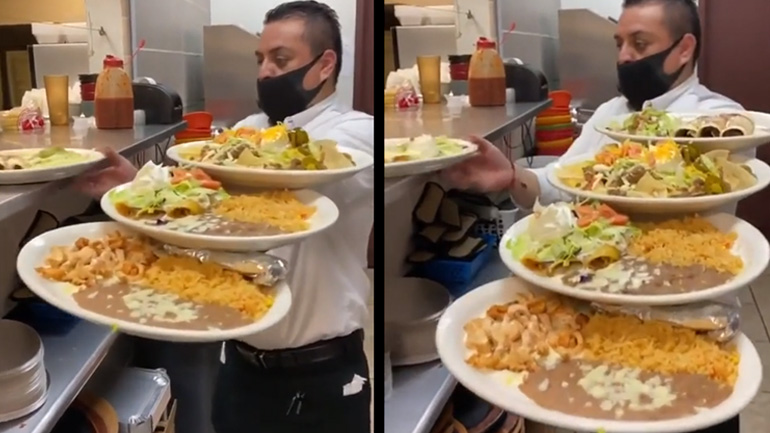 O έμπειρος σερβιτόρος 