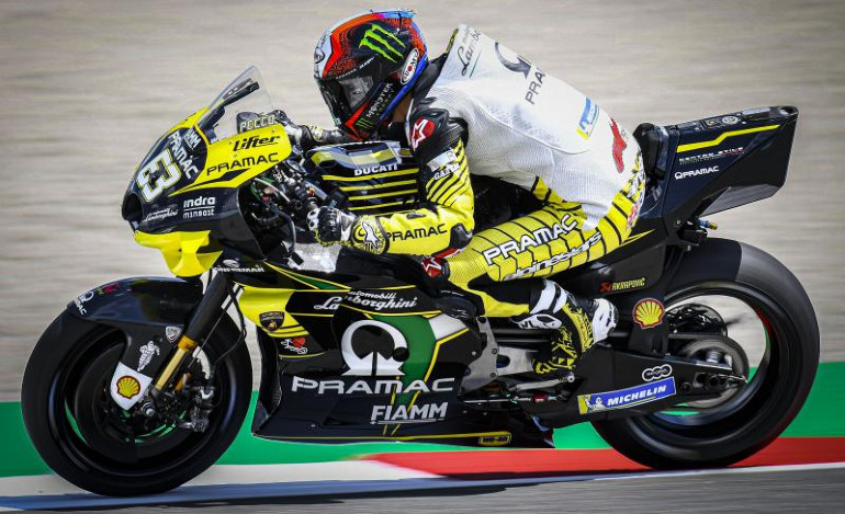 Στο Mugello η Pramac Racing ντύθηκε στα χρώματα της Lamborghini.