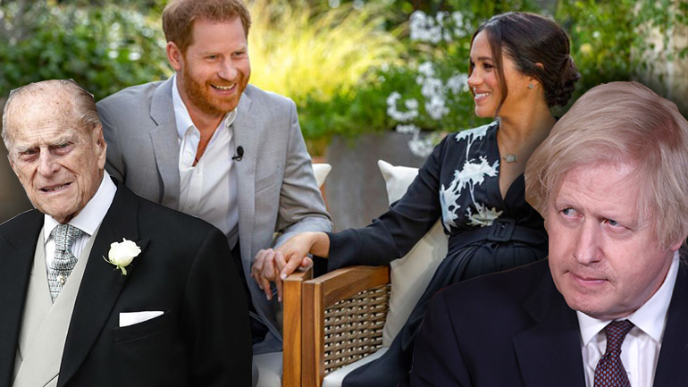 Κανένα σχόλιο από Μπόρις Τζόνσον και πρίγκιπα Κάρολο για τη συνέντευξη του Χάρι και της Μέγκαν