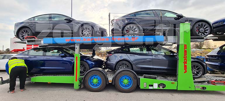 Προετοιμασία για να ξεκινλησει το ξεφόρτωμα