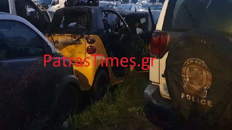 Πάτρα: Επίθεση με βόμβες μολότοφ σε πάρκινγκ που χρησιμοποιεί η Αστυνομία Πάτρα: Επίθεση με βόμβες μολότοφ σε πάρκινγκ που χρησιμοποιεί η Αστυνομία