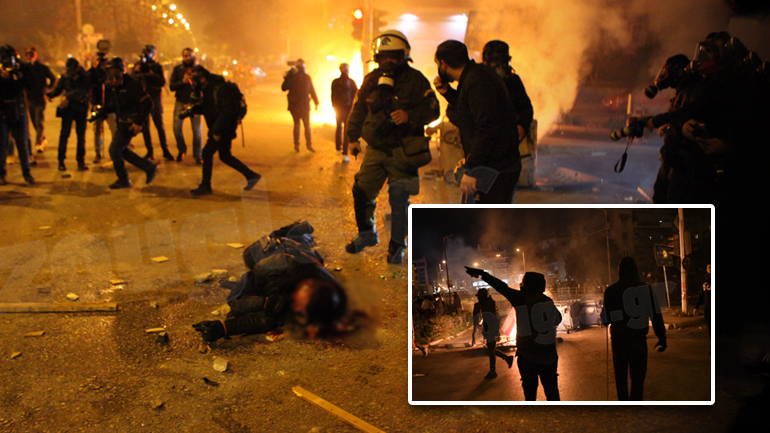 Οργανωμένος χούλιγκαν αυτός που “γκρέμισε” τον αστυνομικό από το μηχανάκι