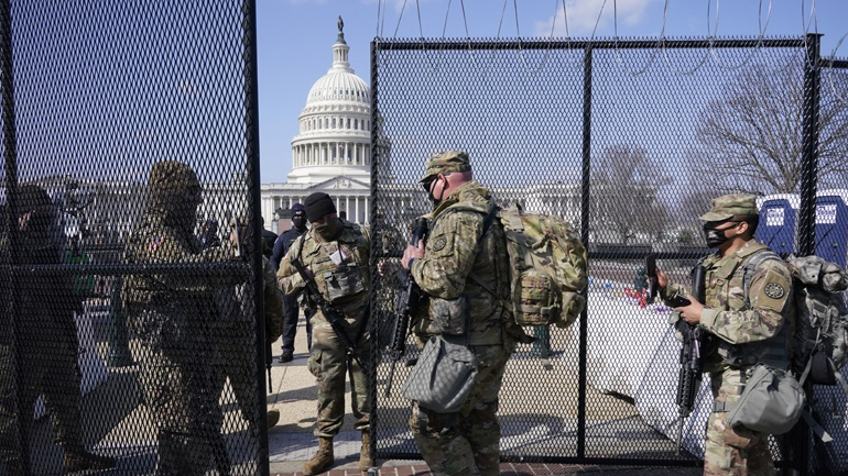 ΗΠΑ: Η Εθνοφρουρά θα παραμείνει στο Καπιτώλιο έως τα τέλη Μαΐου