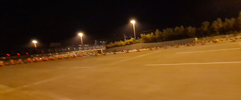 Στο ρεύμα προς Κόρινθο υπήρχαν πάντα αρκετά οχήματα της αστυνομίας. Σήμερα το βράδυ δε υπάρχει ούτε ένα...