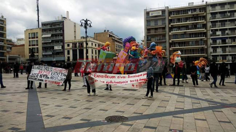 Πάτρα: Σε εξέλιξη η φοιτητική πορεία