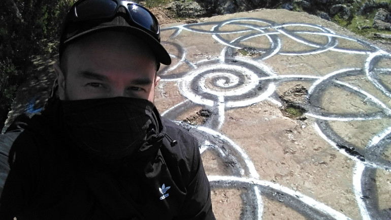 Ζωγραφική και γκραφίτι είναι το χόμπι του Γιώργου