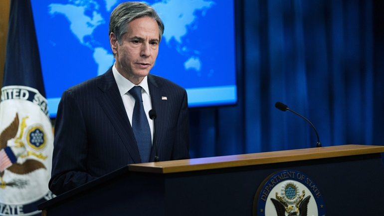 Μπλίνκεν: Οι ΗΠΑ έχουν επικρίνει την Τουρκία για τις προκλητικές ενέργειες εναντίον της Ελλάδας