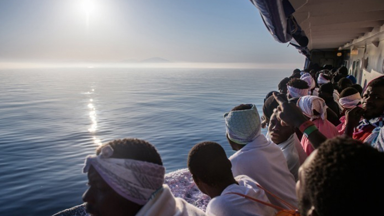 Ιταλία: Διασώθηκαν 187 μετανάστες σε θαλάσσια περιοχή κοντά στη Λαμπεντούζα