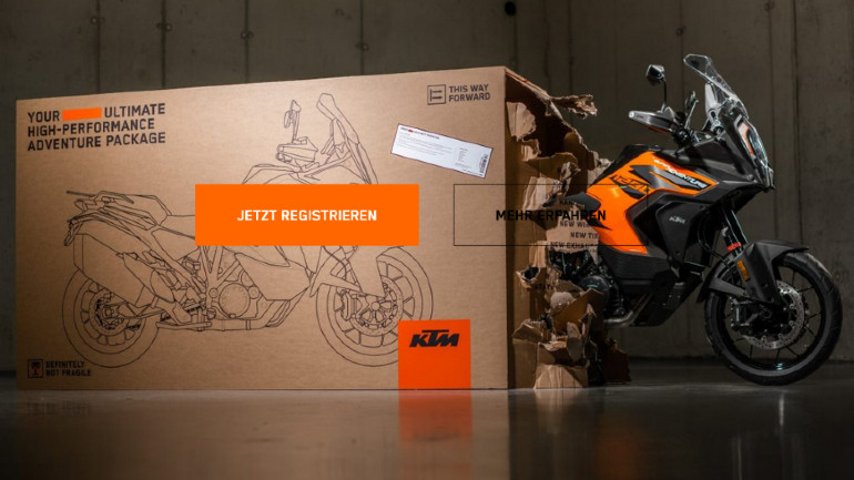 Ιδιαίτερη και πολύ πρωτότυπη η γνωριμία της νέας μοτοσικλέτας με το κοινό.