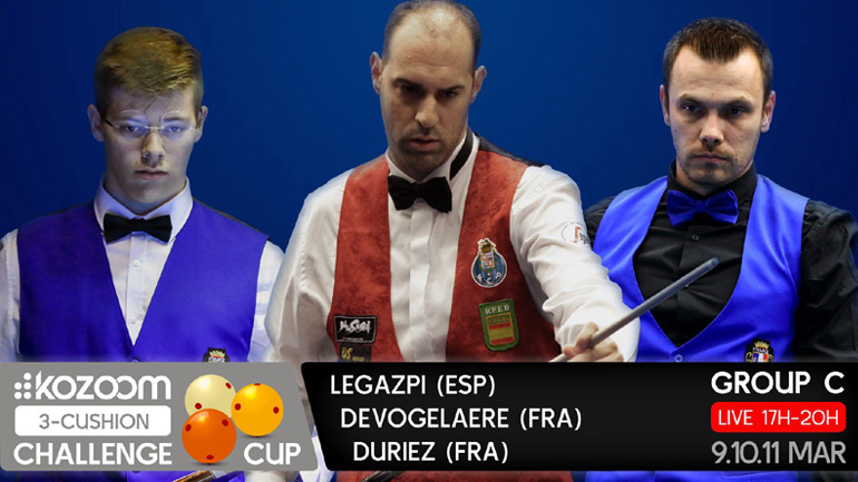 Μπιλιάρδο: Μαραθώνιο τουρνουά τρίσποντων από την Ευρωπαϊκή Ομοσπονδία