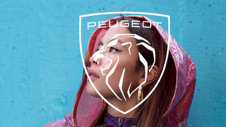 Αυτό είναι το λογότυπο της Peugeot Motorcycles στην επίσημη ιστοσελίδα της