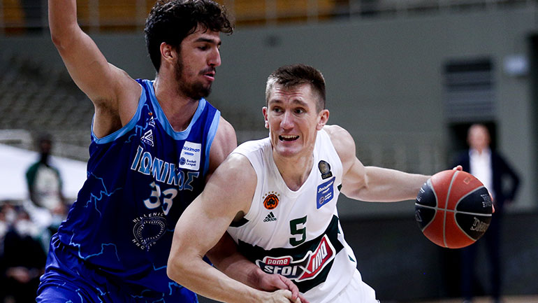 «Καθάρισε» στο τέλος ο Παναθηναϊκός, 98-74 τον Ιωνικό