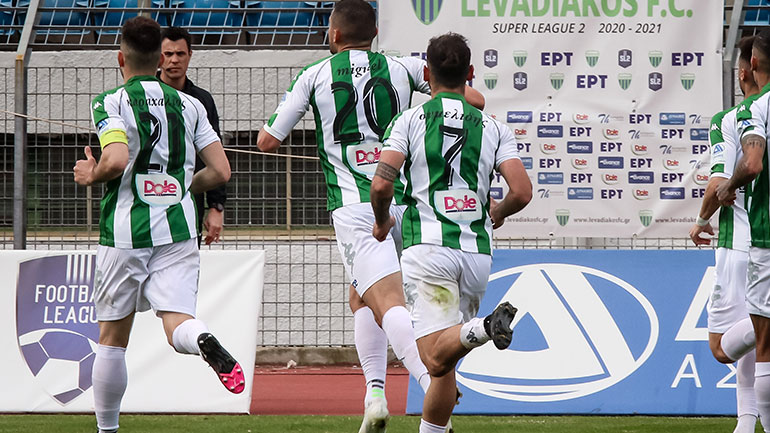 Super League 2: Ήττες για Εργοτέλη και Διαγόρα, νίκες για Λεβαδειακό και Ιωνικό