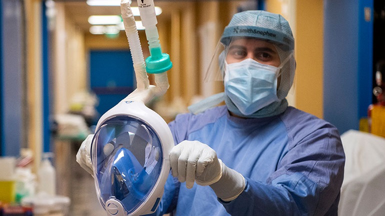 Η Ιταλία ανακοίνωσε 21.315 κρούσματα Covid-19 σε 24 ώρες και 264 νεκρούς