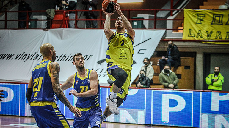 Συνεχίζει τις υψηλές πτήσεις το Λαύριο, 88-71 το Περιστέρι