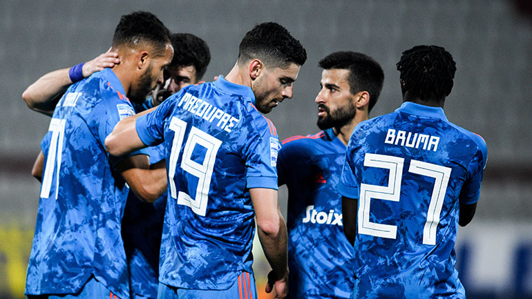 Άνετα ο Ολυμπιακός, 3-1 τη Λάρισα