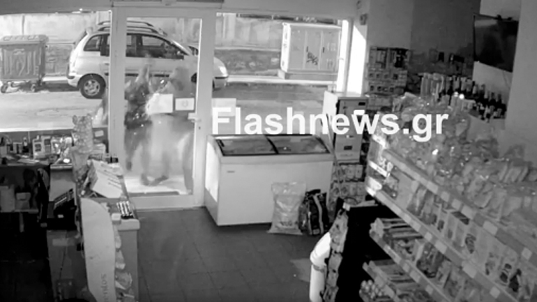 Χανιά: Βίντεο – Ντοκουμέντο από διάρρηξη σε κατάστημα