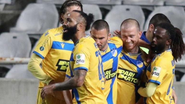 Κύπρος: Τρίποντο για τον ΑΠΟΕΛ, 2-0 την Καρμιώτισσα