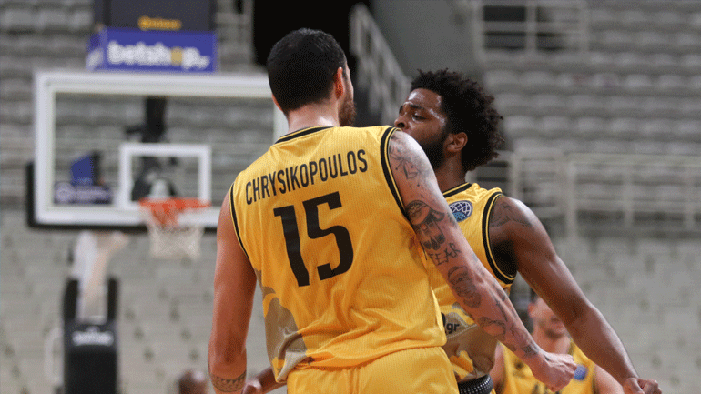 Παλικαρίσια νίκη για την ΑΕΚ παρά τις πολλές απουσίες της, 77-68 τη Στρασμπούρ