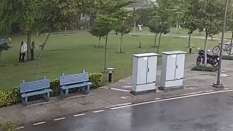 Τέσσερις άνδρες χτυπήθηκαν από κεραυνό κάτω από ένα δέντρο