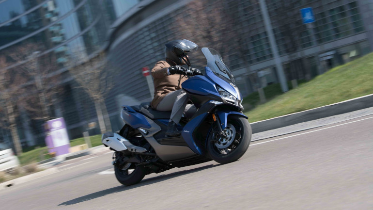 Από τα καλύτερα ισορροπημένα μοντέλα της Kymco είναι το X-Citing S 400