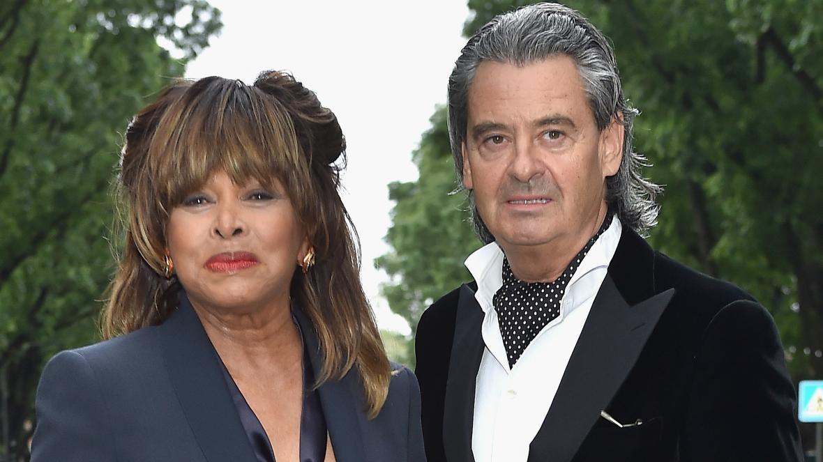 Η Τίνα Τέρνερ με τον τωρινό σύζυγό της Έρβιν