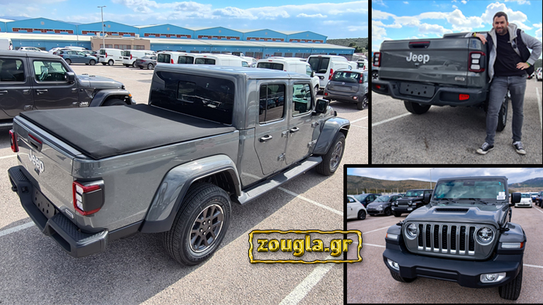 Ήρθαν στην Ελλάδα τα πρώτα… αγροτικά Jeep Gladiator