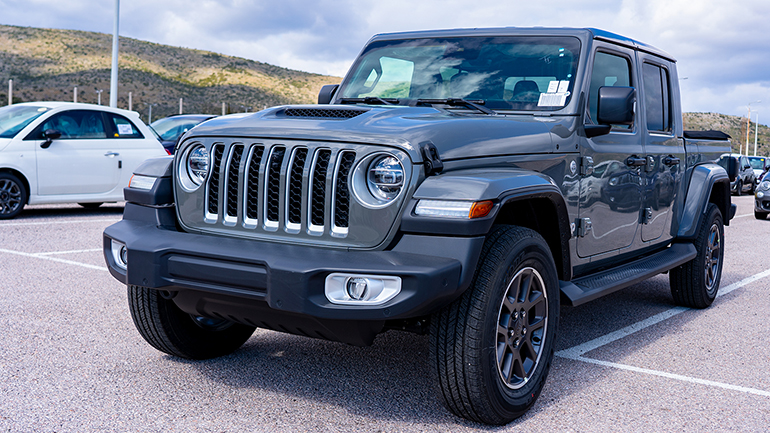 Το ένα από τα τρία πρώτα Jeep Gladiator που ήρθαν (προς το παρόν) στην Ελλάδα...
