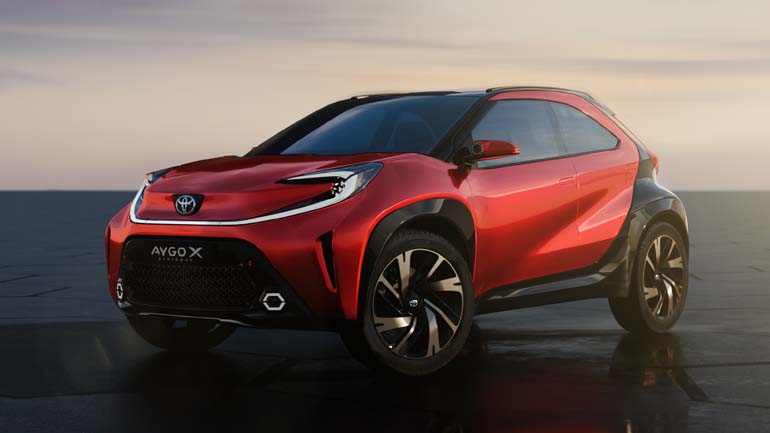 Το Toyota Aygo μετατράπηκε σε crossover