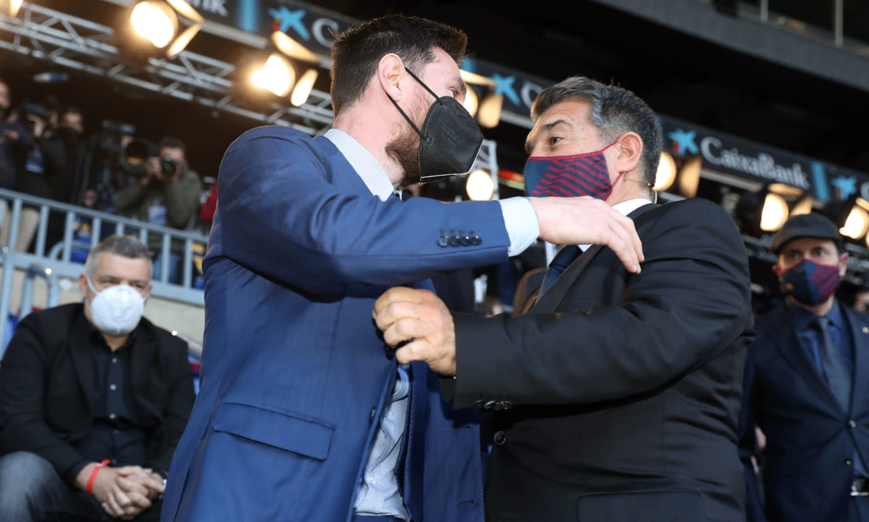 Λαπόρτα σε Μέσι: «Θα σε πείσουμε να μην φύγεις»