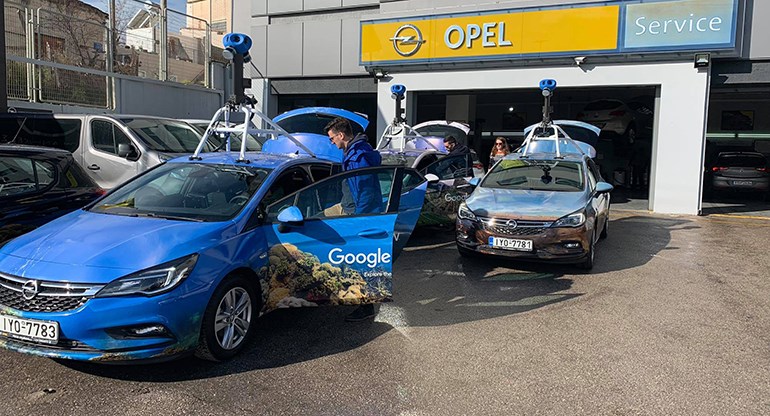 Η Google διαθέτει στο στόλο της αρκετά αυτοκίνητα που καταγράφουν τους δρόμους στην Ελλάδα...
