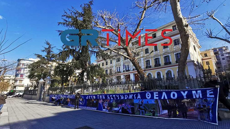 Θεσσαλονίκη: Διαμαρτυρία αστυνομικών – Κάνουν λόγο για στοχοποίησή τους
