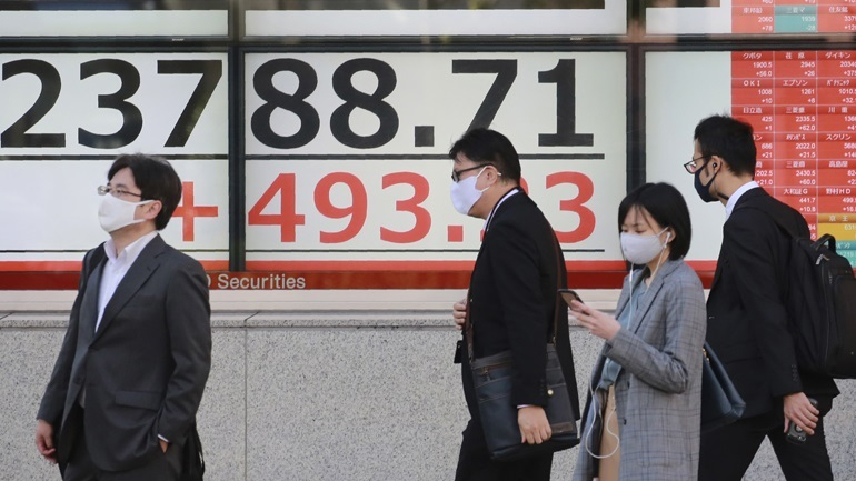 Ανοδικές τάσεις στο χρηματιστήριο του Τόκιο