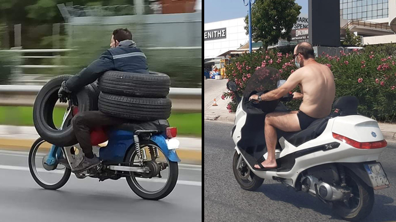 Τα απίστευτα των ελληνικών δρόμων…