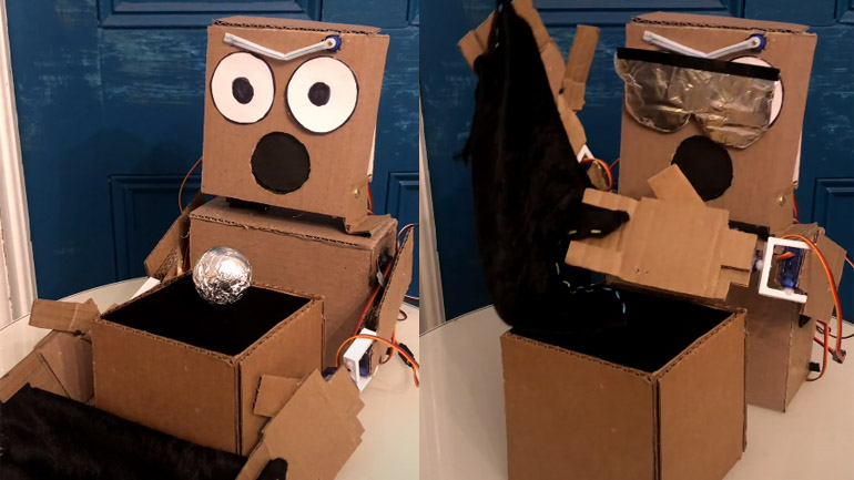 Ένας μάγος από χαρτόνι